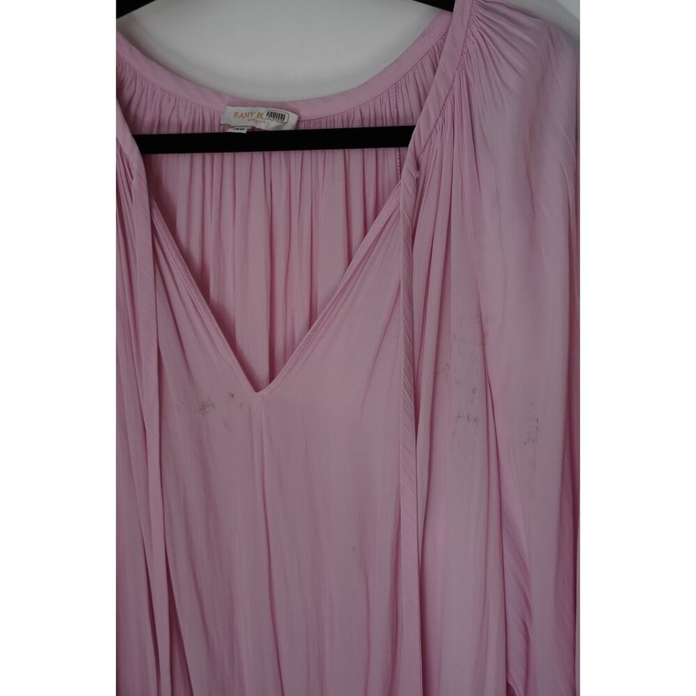 Proenza Schouler White Label Noelle Dress Knit Midi Short Sleeve SZ XL - Picture 5 of 7